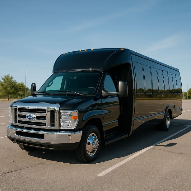 Charter Bus Rental Edmond 18 Passenger Minibus