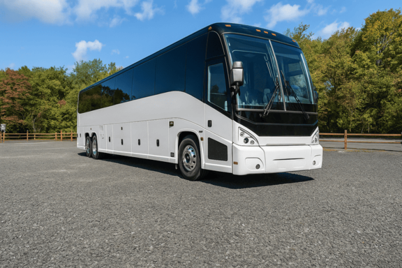Charter Bus Rental Edmond 56 Passenger Charter Bus